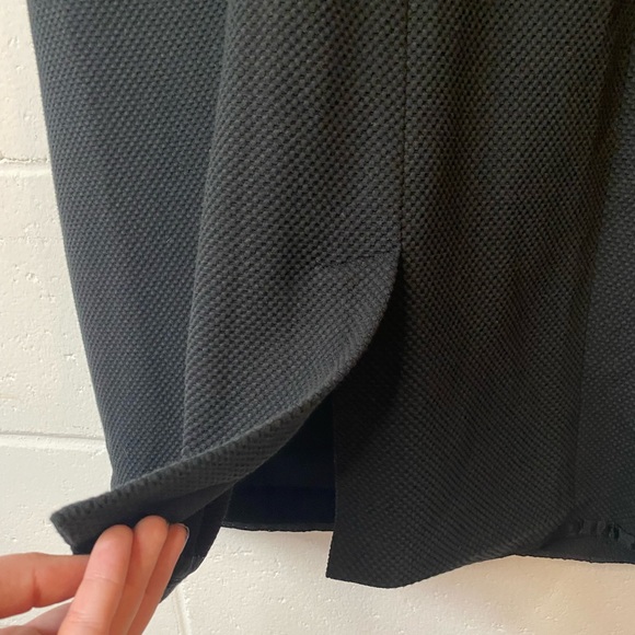 Peter Nygard Black Sleeveless Stretch Dress with Orange Purple Design NWT - Picture 9 of 11